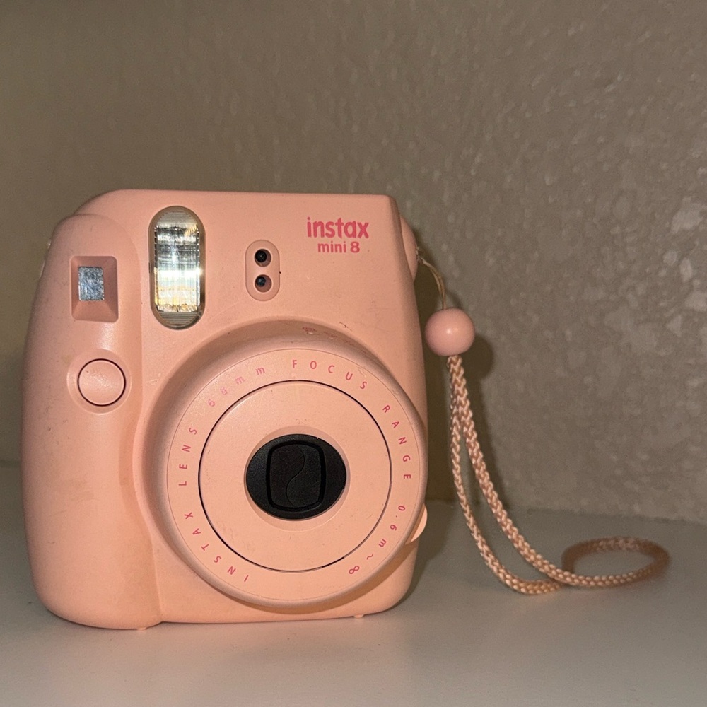 Instax Mini 8 Blush Pink Camera AS IS